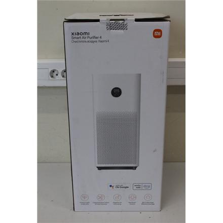 Taastatud. Xiaomi Smart Air Purifier 4 EU | Xiaomi Smart Air Purifier | 4 | 30 W | Suitable for rooms up to 28-48 m² | White | USED, MISSING: INNER PACKAGING AND MANUALS