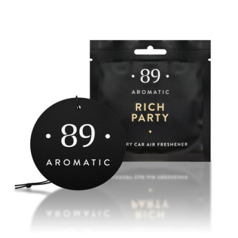 Aromatic89, Rich Party - Rippuv paberist õhuvärskendaja / 4779044093878