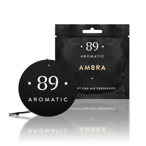 Aromatic89, Ambra - Rippuv paberist õhuvärskendaja / 4779056064170
