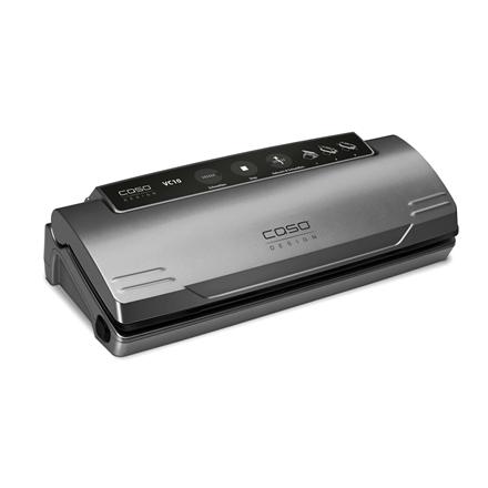 Caso | Vacuum sealer | VC 10 PlusEdition | Power 110 W | Temperature control | Black/Silver