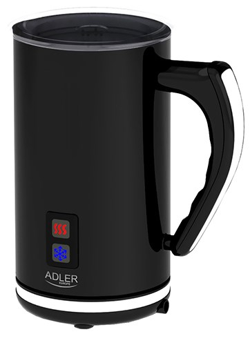 Adler AD 4478 milk frother/warmer Automatic Black, White