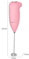 Piimavahustaja Clatronic MS3089P, roosa