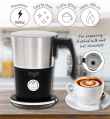 Adler AD 4497 milk frother/warmer Automatic Black