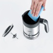 Severin SM 3584 milk frother/warmer Automatic Black, Stainless steel