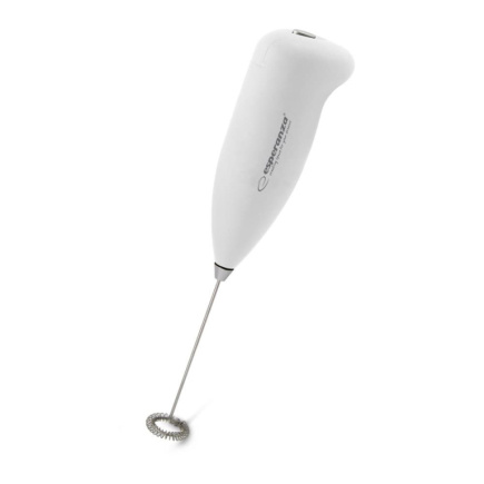 Esperanza EKF001W milk frother/warmer Handheld electric Valge Esperanza EKF001W milk frother/warmer Handheld electric Valge