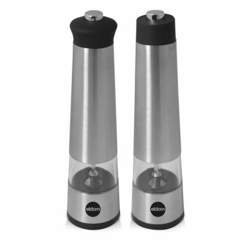 Eldom SET OF ELECTRIC PEPPER AND SALT MILLS ZMP4