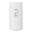 Adler | Coffee grinder | AD4446wg | 150 W | Coffee beans capacity 75 g | Lid safety switch | White