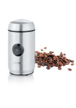 Severin KM 3879 coffee grinder 150 W Black, Stainless steel