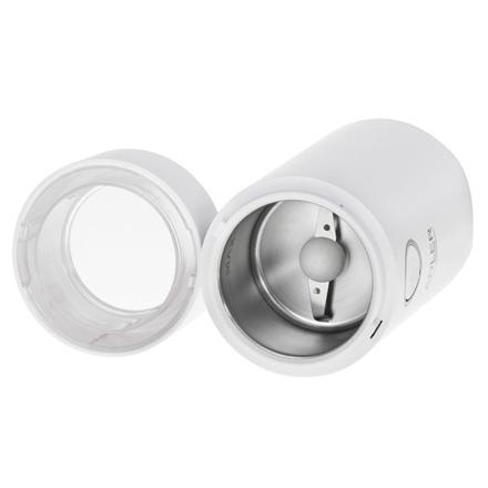 Adler | Coffee grinder | AD4446wg | 150 W | Coffee beans capacity 75 g | Lid safety switch | Valge
