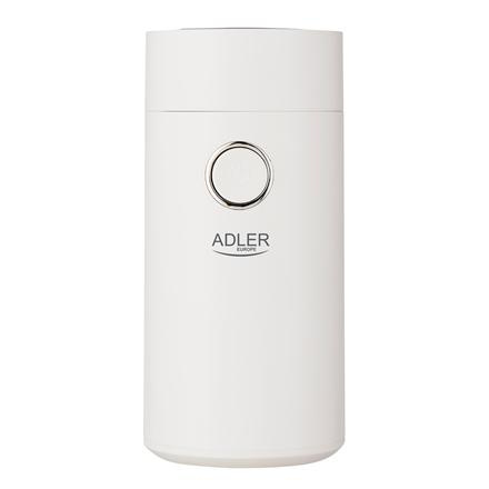 Adler | Coffee Mill | AD 4446ws | 150 W | Coffee beans capacity 75 g | Valge