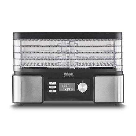 Caso | Food Dehydrator | DH 450 | Power 370-450 W | Number of trays 5 | Temperature control | Integrated timer | Must/Stainless Steel