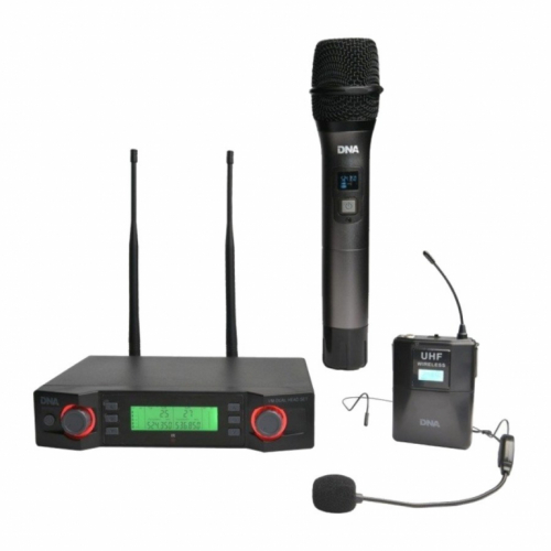 DNA Professional VM Dual Vocal Head Set - wireless Mikrofon system