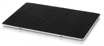 SENNHEISER CHG QI 2, 2-COMPARTMENT CHARGER FOR SL TABLESTAND AND INTERFACES, INDUCTIVE, QI STANDARD, INCLUDING POWER SUPPLY