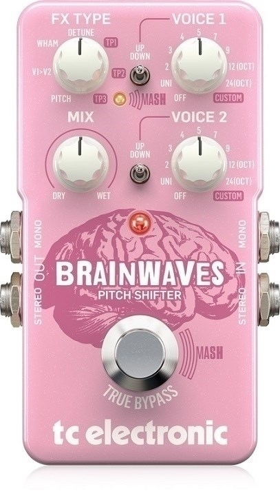 TC Electronic Brainwaves Pitch Shifter Efekt typu pitch shifter