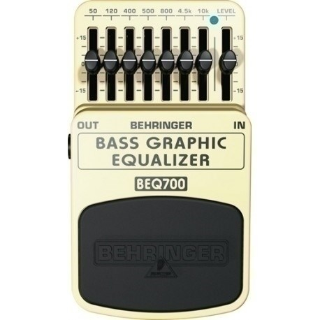 Behringer BEQ700 effects pedal Black, Yellow