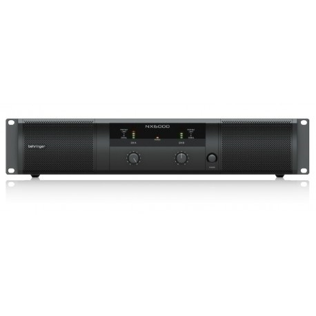 Behringer NX6000 audio amplifier 2.0 channels Home Black