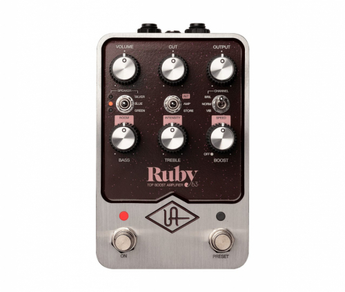 Universal Audio UAFX Ruby '63 Top Boost Amplifier - guitar effect