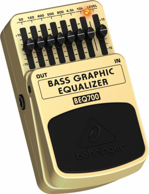 Behringer BEQ700 effects pedal Black, Yellow