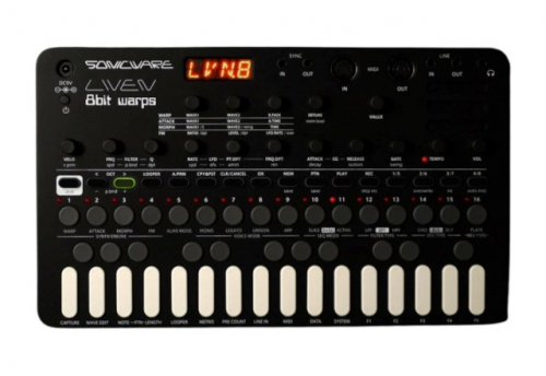 Sonicware LIVEN 8bit warps - 8-bit synthesizer with looper