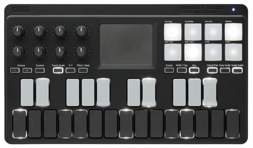 Korg nanoKEY Studio - MIDI USB controller, 25 keys black