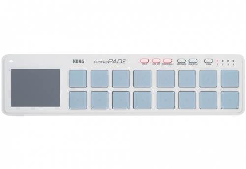 Korg nanoPAD 2 White - MIDI USB controller, white