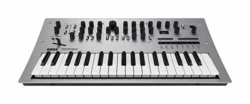 Korg Minilogue - Analog synthesizer, silver