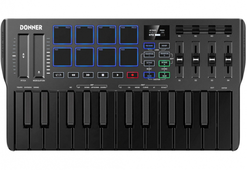 Donner DMK-25 Pro - MIDI control keyboard