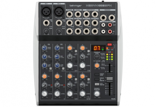 Behringer XENYX 1002SFX - audio mixer