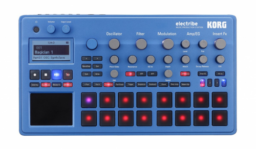 Korg Electribe 2 BL - music production station, blue