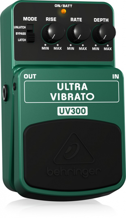 Behringer UV300 effects pedal Expression pedal Green, Black