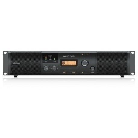 Behringer NX1000D audio amplifier Performance/stage Black