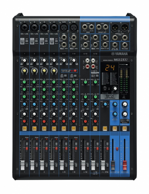 Yamaha MG12XU - 12-channel mixing console