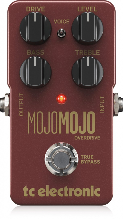 TC Electronic MOJOMOJOOVERDRIVE effects pedal Volume pedal Black, Brown, Grey