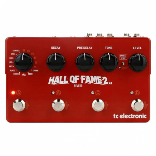 TC Electronic Hall of Fame 2 X4 Reverb - guitar effect