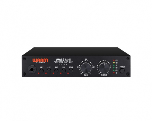 Warm Audio WA12 MKII Black - Microphone preamp