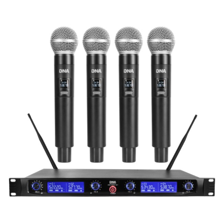 DNA WM4 VOCAL SET Wireless Microphone 4x Broadcast