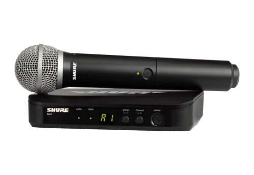 Shure BLX24E/PG58-H8E - Wireless vocal system with PG58 Microphone