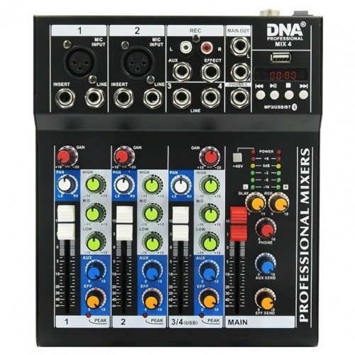 DNA Professional MIX 4 - analogue audio mixer
