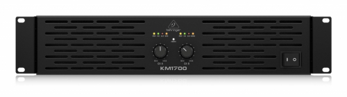 Behringer KM1700 audio amplifier Performance/stage Black