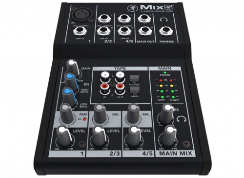 Mackie Mix5 5 channels 20 - 30000 Hz Black