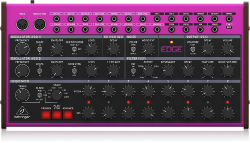Behringer EDGE - analog semi-modular percussion synthesizer
