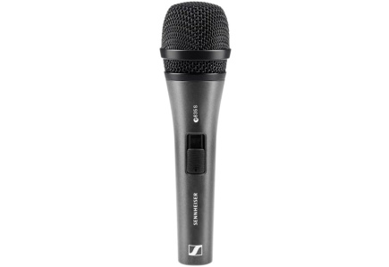 Sennheiser E 835-S - vocal, dynamic, cardioid Microphone with on-off switch
