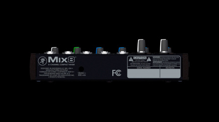 Mackie Mix8 8 channels 20 - 30000 Hz Black