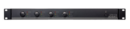 Four-channel amplifier AUDAC EPA104