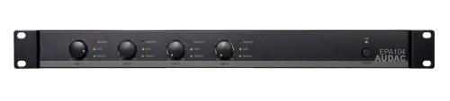 Four-channel amplifier AUDAC EPA104