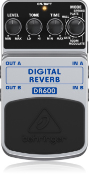 Behringer DR600 effects pedal Expression pedal Must, Silver
