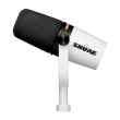 Shure MV7+-W - lectern/vocal Microphone with XLR/USB-C connector, white