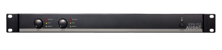 AUDAC EPA152 audio amplifier 2.0 channels Black