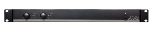 AUDAC EPA152 audio amplifier 2.0 channels Black