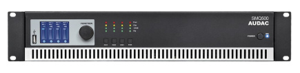 Audac SMQ500 WaveDynamics 4-channel amp 4 x 500 W